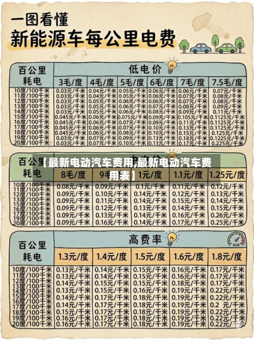 【最新电动汽车费用,最新电动汽车费用表】-第1张图片