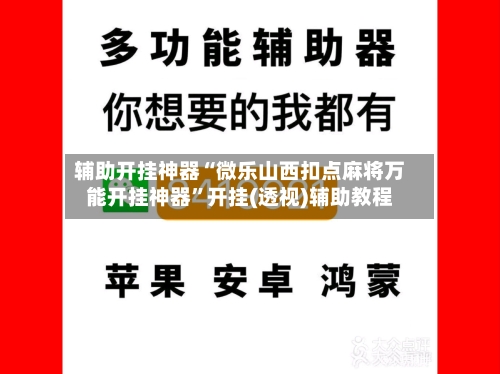 辅助开挂神器“微乐山西扣点麻将万能开挂神器”开挂(透视)辅助教程-第3张图片
