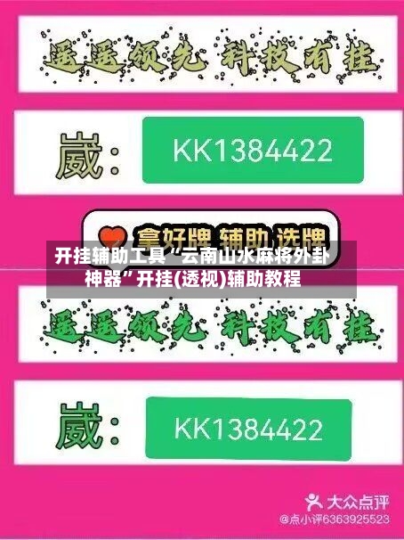 开挂辅助工具“云南山水麻将外卦神器”开挂(透视)辅助教程-第1张图片