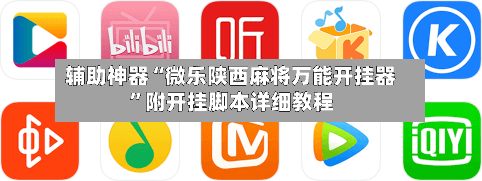 辅助神器“微乐陕西麻将万能开挂器	”附开挂脚本详细教程-第2张图片