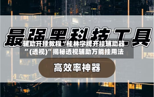 辅助开挂教程“桂林字牌开挂辅助器	”(透视)”揭秘透视辅助万能挂用法-第2张图片