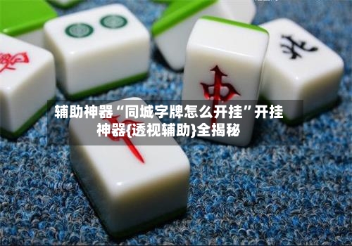 辅助神器“同城字牌怎么开挂”开挂神器{透视辅助}全揭秘-第2张图片