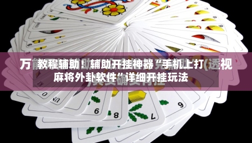 教程辅助！辅助开挂神器“手机上打麻将外卦软件	”详细开挂玩法-第2张图片
