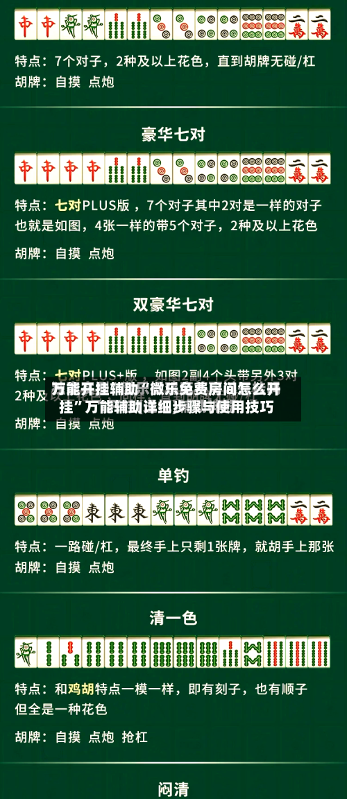 万能开挂辅助“微乐免费房间怎么开挂”万能辅助详细步骤与使用技巧-第3张图片