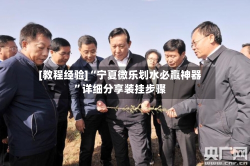 [教程经验]“宁夏微乐划水必赢神器”详细分享装挂步骤-第2张图片