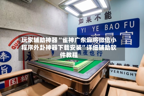 玩家辅助神器“雀神广东麻将微信小程序外卦神器下载安装”详细辅助软件教程-第2张图片