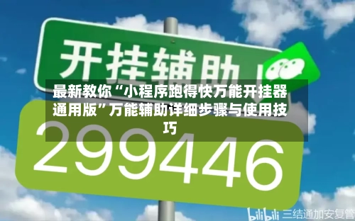 最新教你“小程序跑得快万能开挂器通用版”万能辅助详细步骤与使用技巧-第3张图片