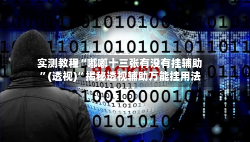 实测教程“嘟嘟十三张有没有挂辅助”(透视)	”揭秘透视辅助万能挂用法-第2张图片
