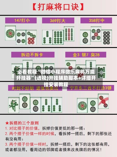 必看教程“微信小程序微乐麻将万能开挂器	”(透视)开挂辅助脚本+详细开挂安装教程-第2张图片