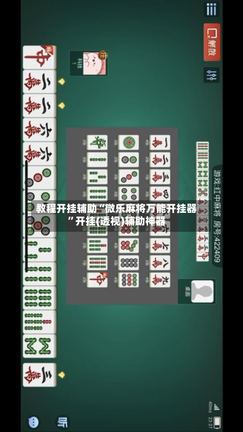 教程开挂辅助“微乐麻将万能开挂器”开挂(透视)辅助神器-第2张图片