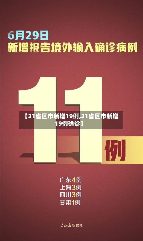 【31省区市新增19例,31省区市新增19例确诊】-第2张图片