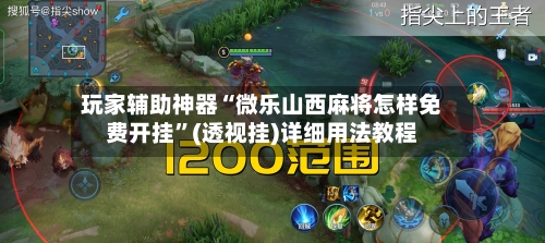 玩家辅助神器“微乐山西麻将怎样免费开挂”(透视挂)详细用法教程-第3张图片