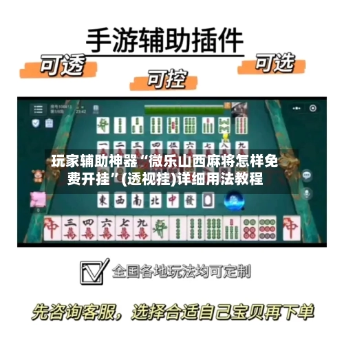玩家辅助神器“微乐山西麻将怎样免费开挂	”(透视挂)详细用法教程-第2张图片