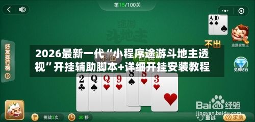 2026最新一代“小程序途游斗地主透视”开挂辅助脚本+详细开挂安装教程-第1张图片