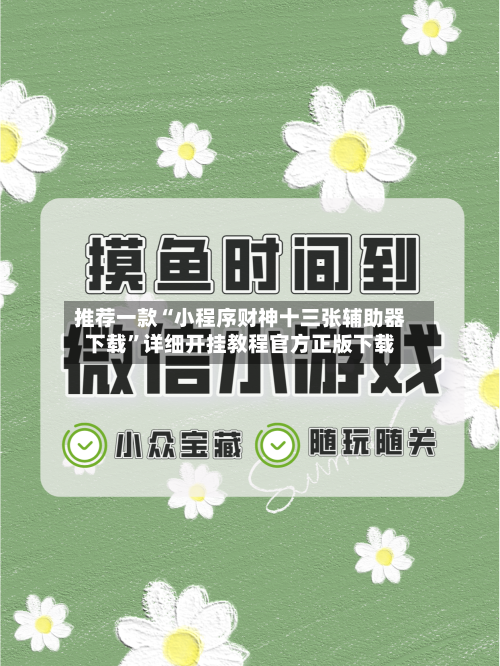 推荐一款“小程序财神十三张辅助器下载”详细开挂教程官方正版下载-第3张图片