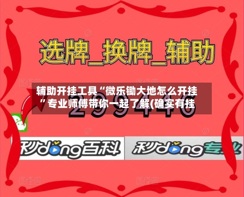 辅助开挂工具“微乐锄大地怎么开挂”专业师傅带你一起了解(确实有挂-第3张图片