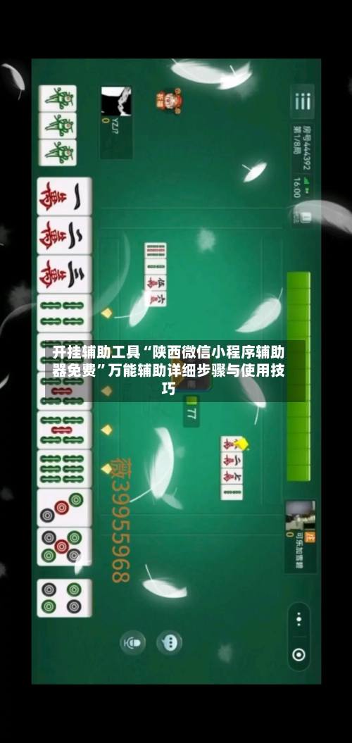 开挂辅助工具“陕西微信小程序辅助器免费”万能辅助详细步骤与使用技巧-第3张图片