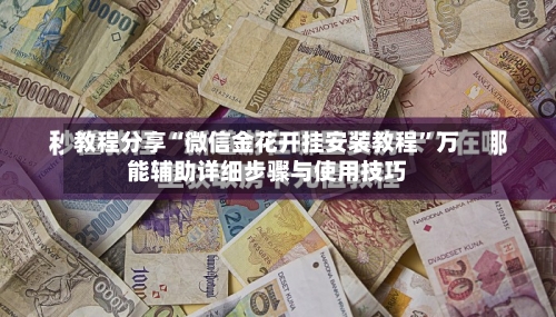 教程分享“微信金花开挂安装教程”万能辅助详细步骤与使用技巧-第3张图片