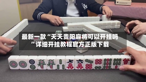 最新一款“天天贵阳麻将可以开挂吗”详细开挂教程官方正版下载-第1张图片