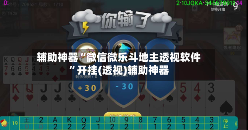 辅助神器“微信微乐斗地主透视软件	”开挂(透视)辅助神器-第2张图片