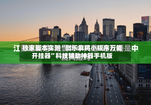 独家脚本实测“微乐麻将小程序万能开挂器”科技辅助神器手机版-第3张图片