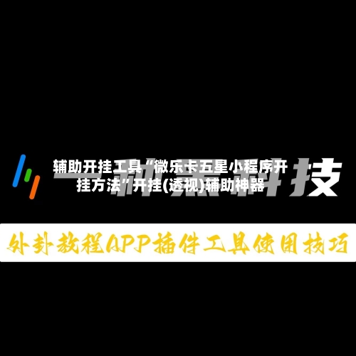 辅助开挂工具“微乐卡五星小程序开挂方法	”开挂(透视)辅助神器-第2张图片