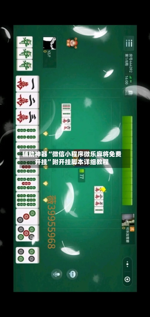辅助神器“微信小程序微乐麻将免费开挂”附开挂脚本详细教程-第1张图片