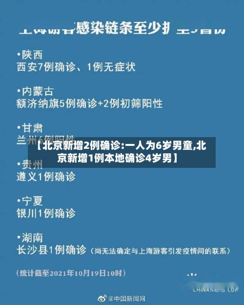 【北京新增2例确诊:一人为6岁男童,北京新增1例本地确诊4岁男】-第2张图片
