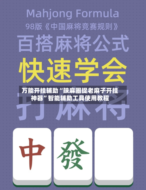 万能开挂辅助“陕麻圈捉老麻子开挂神器”智能辅助工具使用教程-第3张图片