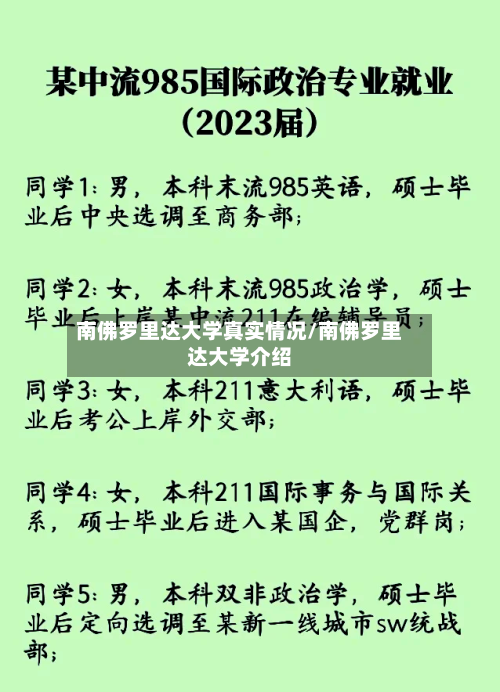 南佛罗里达大学真实情况/南佛罗里达大学介绍-第1张图片