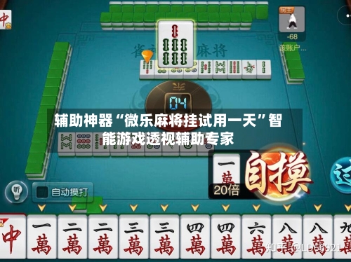 辅助神器“微乐麻将挂试用一天”智能游戏透视辅助专家-第1张图片