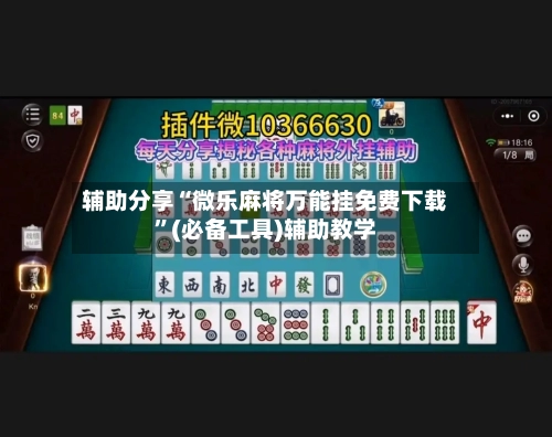 辅助分享“微乐麻将万能挂免费下载”(必备工具)辅助教学-第2张图片