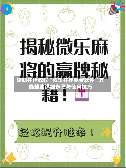 辅助开挂教程“微乐开挂免费软件”万能辅助详细步骤与使用技巧-第1张图片