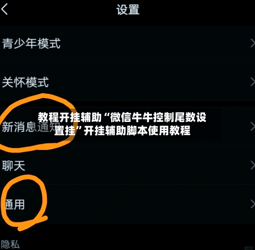 教程开挂辅助“微信牛牛控制尾数设置挂”开挂辅助脚本使用教程-第2张图片