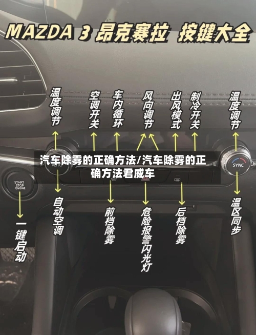 汽车除雾的正确方法/汽车除雾的正确方法君威车-第1张图片