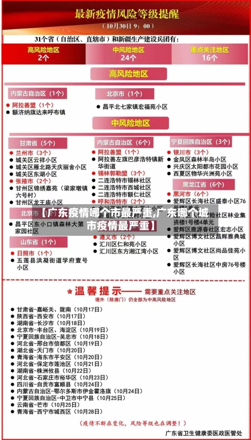 【广东疫情哪个市最严重,广东哪个城市疫情最严重】-第3张图片