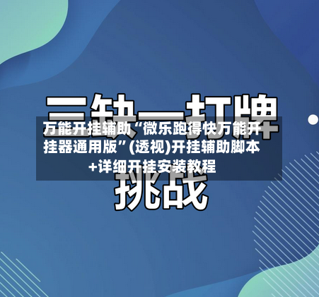 万能开挂辅助“微乐跑得快万能开挂器通用版”(透视)开挂辅助脚本+详细开挂安装教程-第3张图片