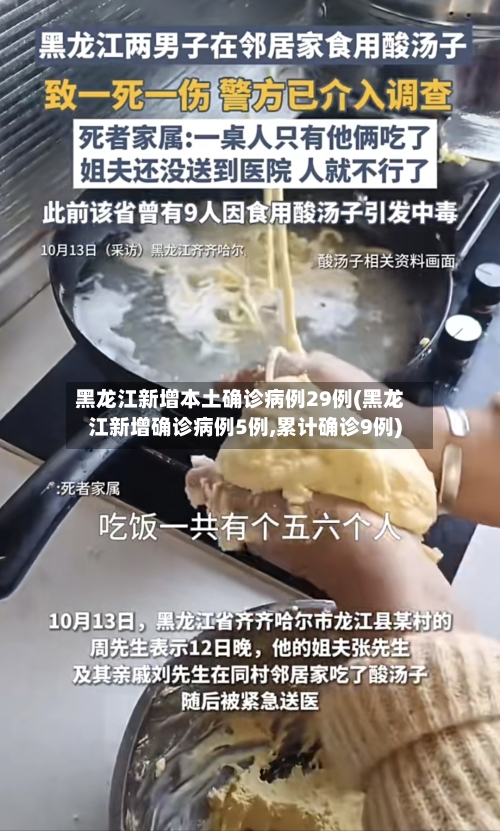 黑龙江新增本土确诊病例29例(黑龙江新增确诊病例5例,累计确诊9例)-第2张图片