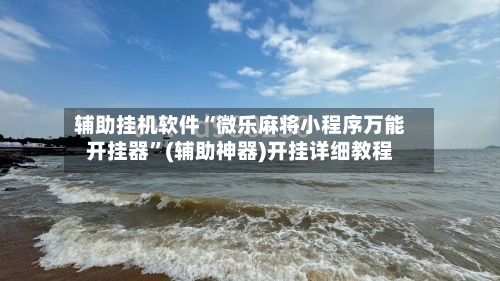 辅助挂机软件“微乐麻将小程序万能开挂器”(辅助神器)开挂详细教程-第2张图片