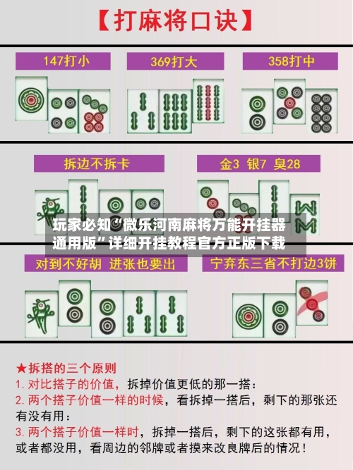 玩家必知“微乐河南麻将万能开挂器通用版”详细开挂教程官方正版下载-第1张图片