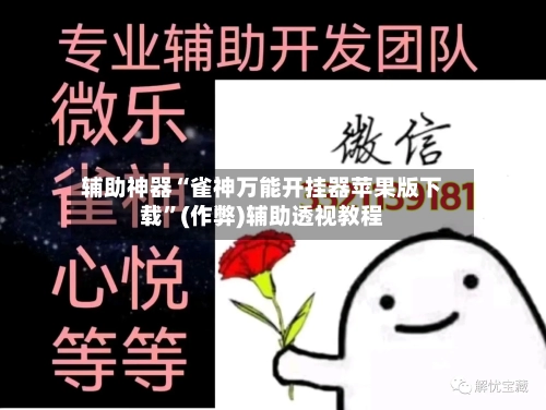 辅助神器“雀神万能开挂器苹果版下载”(作弊)辅助透视教程-第3张图片