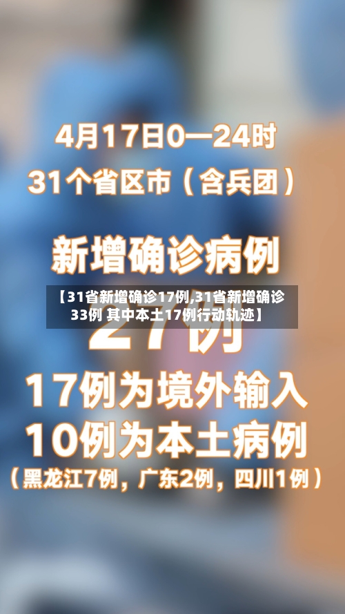 【31省新增确诊17例,31省新增确诊33例 其中本土17例行动轨迹】-第1张图片