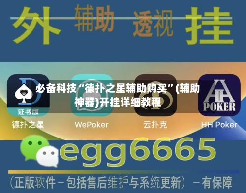 必备科技“德扑之星辅助购买”(辅助神器)开挂详细教程-第1张图片