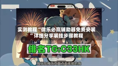 实测教程“微乐必赢辅助器免费安装	”详细分享装挂步骤教程-第2张图片