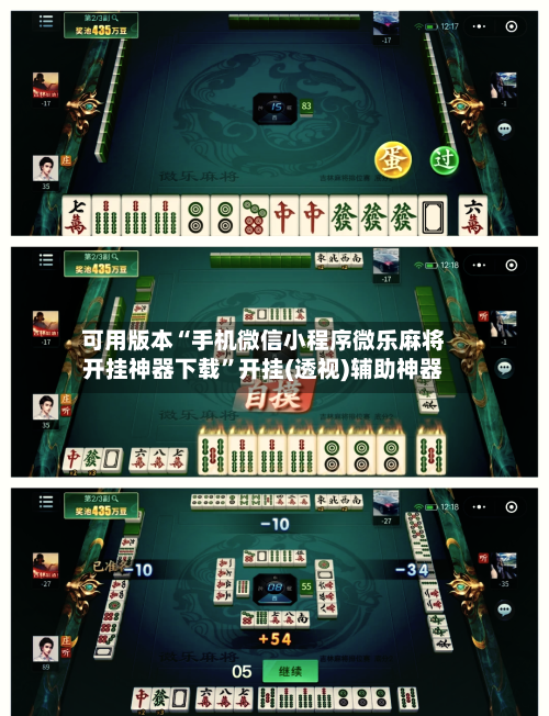 可用版本“手机微信小程序微乐麻将开挂神器下载”开挂(透视)辅助神器-第2张图片