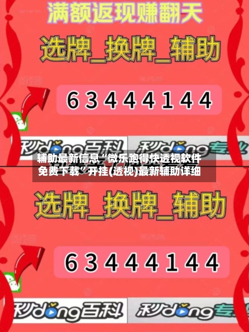 辅助最新信息“微乐跑得快透视软件免费下载	”开挂(透视)最新辅助详细-第2张图片