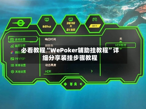 必看教程“WePoker辅助挂教程”详细分享装挂步骤教程-第1张图片