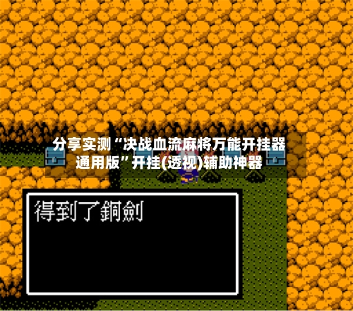 分享实测“决战血流麻将万能开挂器通用版”开挂(透视)辅助神器-第1张图片