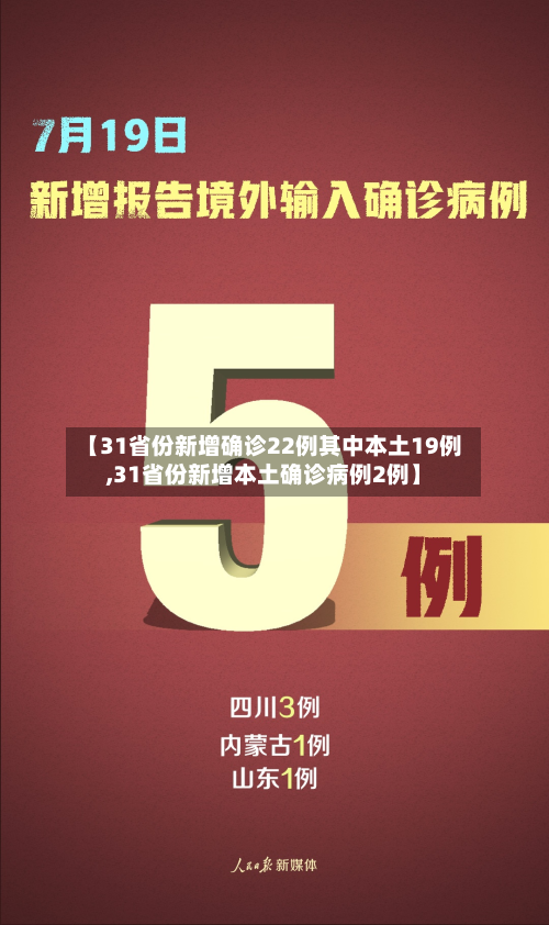 【31省份新增确诊22例其中本土19例,31省份新增本土确诊病例2例】-第1张图片