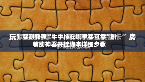 实测教程“牛牛挂在哪里买可靠”附辅助神器开挂脚本详细步骤-第3张图片